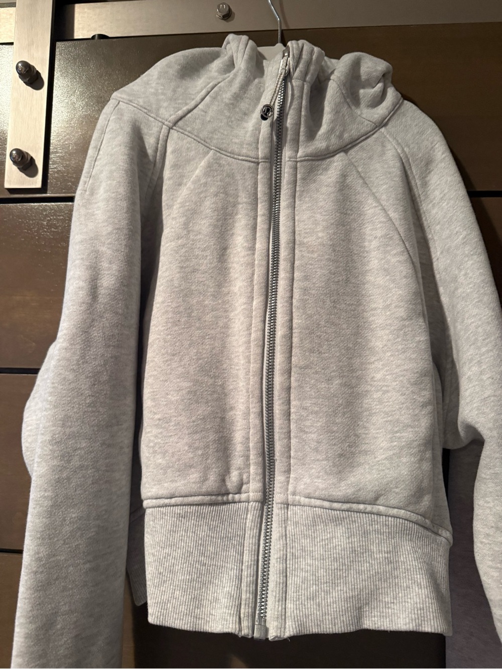 lululemon Heather Gray Full-Zip Hoodie